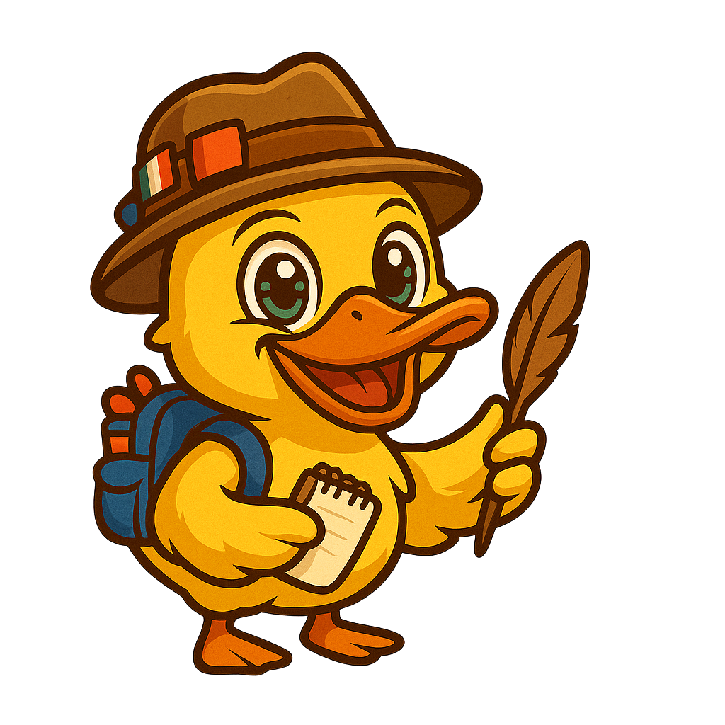 Tito the Duck Mascot